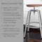 Short Cuts Krylon Fusion All-In-One Satin Pewter Gray Paint+Primer Spray Paint 12 oz K02744007 - alternate 2